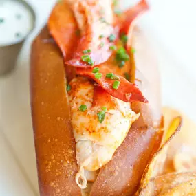 Lobster roll at Hemenway's