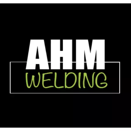 Logotipo de AHM welding