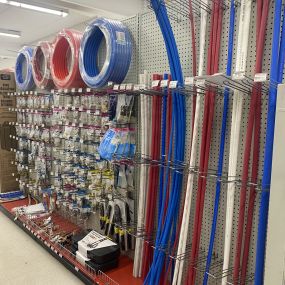 Tubing and Fasteners Display in Gardner, MA Store