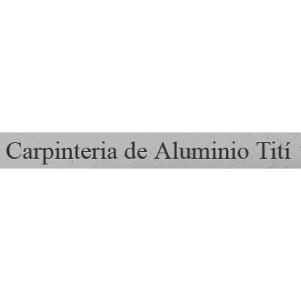 Logo od Carpintería de Aluminio Tití