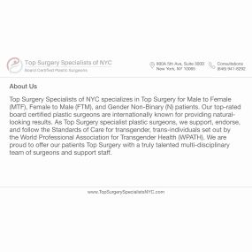 About Us - Top Surgery Specialists of NYC