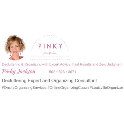 Logo fra Pinky Jackson Organizing