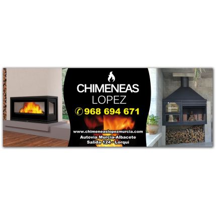 Logotipo de Chimeneas López