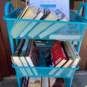 Greenwich UPS Little Free Library; Take a book, leave a book