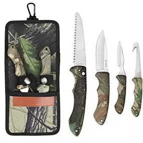 Sarge Knives SK-151 Hanging Game Kit with Gut Hook Knife.