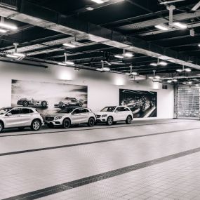 Mercedes-Benz of Caldwell Service Center Check-In Lane