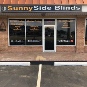 The SunnySide Blinds Showroom is located in Kitty Hawk, North Carolina in the Dune Shops, Milepost 4.5.