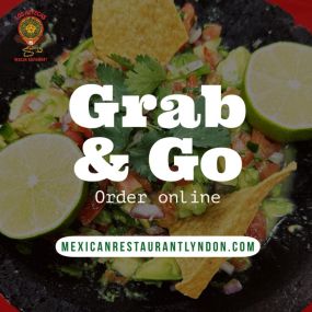 Grab and Go, go to our website and order online!