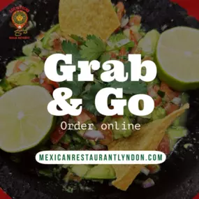 Grab and Go, go to our website and order online!