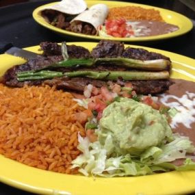 All of our traditional Mexican dishes are prepared with the freshest ingredients at Acambaro Mexican Restaurant in Fayetteville, Arkansas. Whether you just want a nice steak dinner with a side of rice, beans, and salad with a generous helping of our house-made guacamole, or something more traditional, we serve all the nachos, tacos, enchiladas, and more to satisfy your cravings!