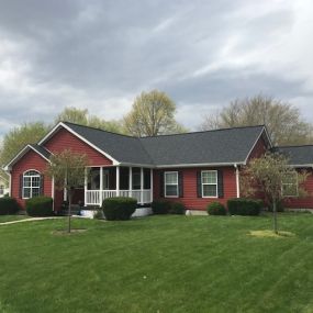 OC Black Onyx Shingle--beautiful new roof