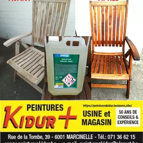 Huile de teck, pour le décors et protection des boiseries extérieures, meuble de jardin, facile à appliquer, ne s'écaille pas...