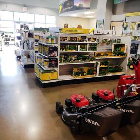 Honda Lawnmowers Parked in Showroom at RDO Equipment Co.