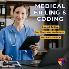 Medical Billing and Coding is a vital part of the healthcare industry and one of the greatest careers in the medical field.  Our affordable medical billing and coding program puts you on the fast track to earn your diploma in just 9 months! 
#MedicalBilling #MedicalCoding #MedicalAssistant