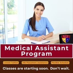 Medical Assisting is one of the nation’s fastest-growing careers! Our accelerated, highly targeted program provides you with the knowledge and hands-on skills to perform in-demand Medical Assistant services.
#MedicalAssistant #MedicalSchool #MedicalProgram