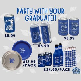 Get ready to celebrate your graduate, Tiger style! Check out our awesome selection of party-planning necessities. Get yours today in-store or online!