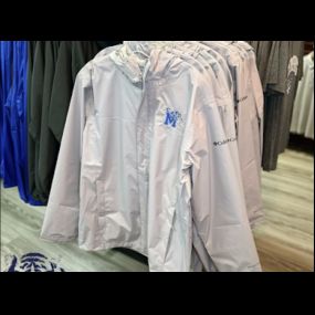 Come in and try on this Memphis Tigers Watertight II Columbia Waterproof Jacket is the perfect defense against April showers. Get yours at Tiger Bookstore today!
