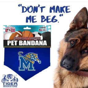 Your pup will look it’s best in Memphis Tiger Gear!