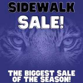 Memphis Tiger Bookstore is having an In-Store Sidewalk Sale the Entire Month of May. Get all your Memphis Tiger Gear NOW!! Merchandises are constantly being replenished. ITEMS THAT WERE ON SALE ARE EVEN LOWER!!