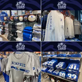 Come by Tiger Bookstore! We have an incredible selection of licensed Tiger merch on hand. Don't forget to check out our website while you're at it!