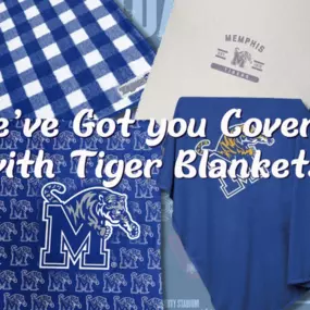 Show your Tiger Pride all while staying warm! Visit Tiger Bookstore to get your scarves, gloves, blankets, and more! We're located off campus at 3533 Walker Avenue.