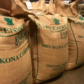 Once coffee beans are graded, they are placed in 100-pound bags and assigned a quality grade consistent with the green bean standards in Hawaii.