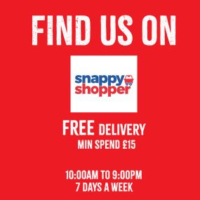 Find us now on Snappy Shopper