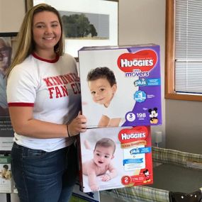 First Federal annual Diaper Drive for A Family Place