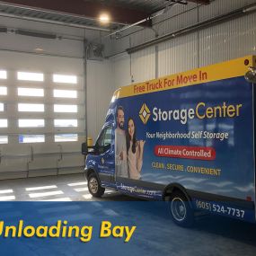 Storage Center Large Unloading Bay