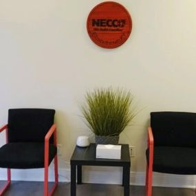 Front lobby at the Necco Elizabethtown office.