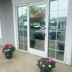 Outside the Necco Elizabethtown office.