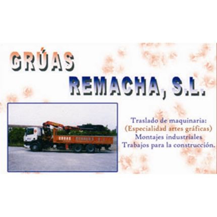 Logo van Grúas Remacha S.L.