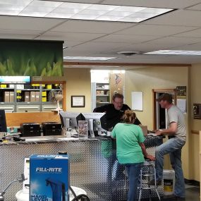 Parts Department at RDO Equipment Co. in Lisbon, ND