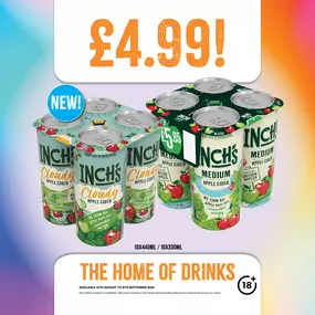 £4.99 on inchs cider