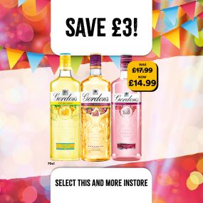 gordons flavours at select convenience