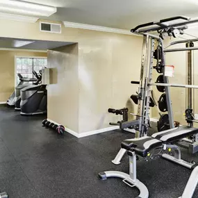 Fitness Center at Le Montreaux Apartments