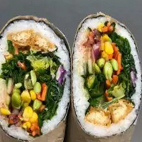 Roll through our line and create the poke bowl or sushi burrito of your dreams as you pick out your favorite proteins, vegetables, and toppings.