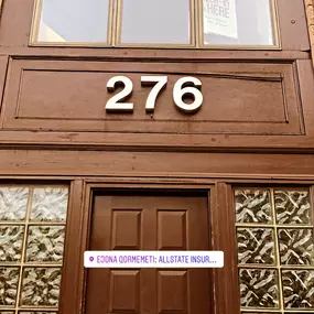 Our current location at 276 Main Street in Metuchen