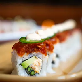 Sushi roll at Lionfish