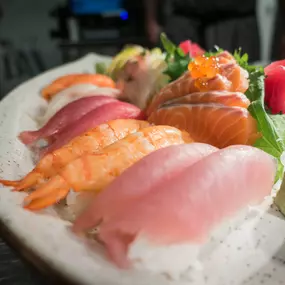 A perfect plate of sushi in San Diego.