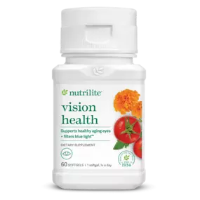 FOCUS YOUR EYES ON HEALTHY VISION – Nutrients to support healthy aging eyes, help eyes filter blue light and support visual adaptation to light, including night vision.† Get plant-based eye nourishment with 15 mg Lutein and 3 mg Zeaxanthin from Marigolds, Lycopene from Tomatoes and Beta Carotene from Algae – from plants grown on Nutrilite™ partner farms.