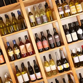 We feature a large variety of wines at Buffalo Wine & Spirits - Downtown, including Merlot, Cabernet Savignon, Pinot Noir, Chardonnay, Pinot Grigio, and much more.