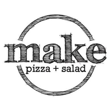 Logo de MAKE pizza+salad