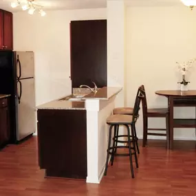 Open Space - Kitchen and Dining Area