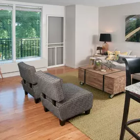 Living Room With Television