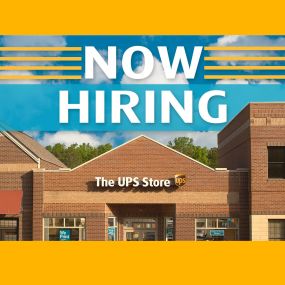 The UPS Store is HIRING! Please contact 952-939-9980