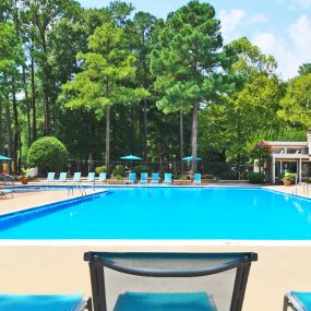 One of our two sparkling swimming pools