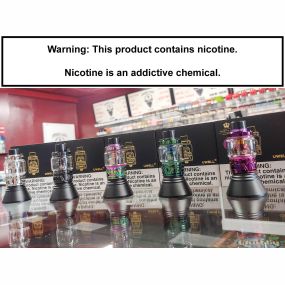 | THE LATEST AND GREATEST FROM UWELL!!! |

The Crown 4 has hit the shelves at all of our Awesome Sauce Vapor locations! Make sure to give this a look next time you are in!