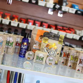 Koi CBD products in store now!