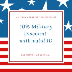 10% Military Discount